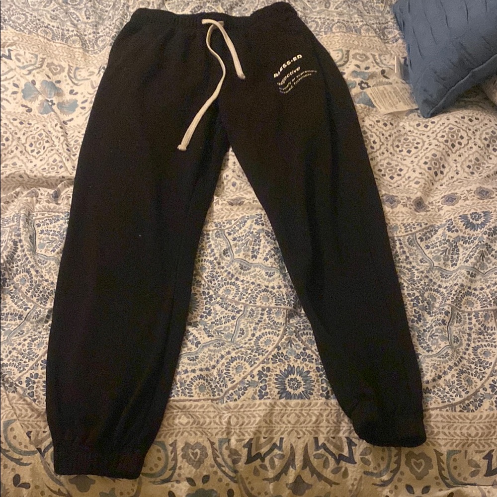 Blessed sweat pants black